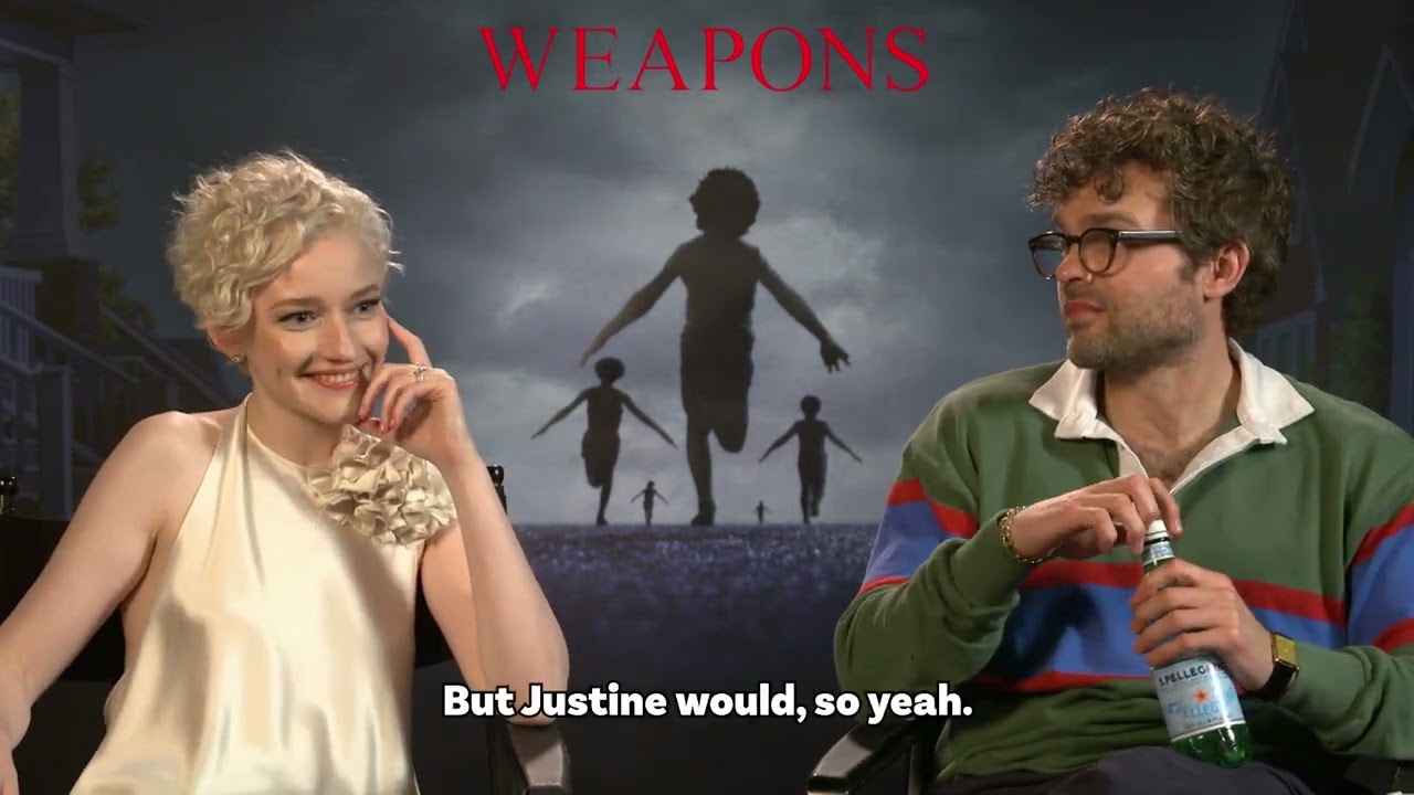 Weapons (2025) Cast Interview: Julia Garner, Alden Ehrenreich & Director Zach Cregger