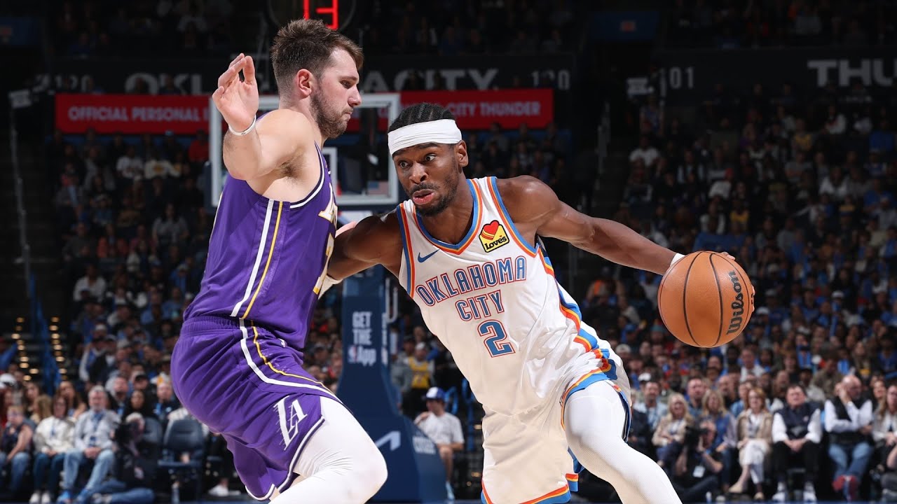 Thunder's Thunderous 70-Point First Half vs Lakers! π― | 12-1 Season Highlight