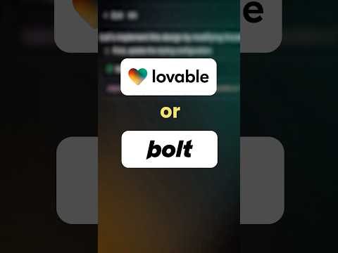 Lovable or Bolt? Which AI tool is best?