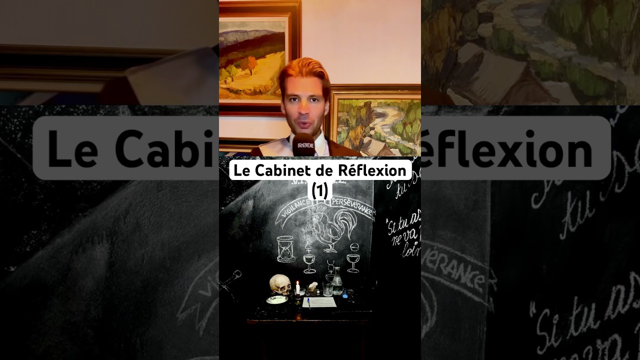 Symboles de la franc-maçonnerie : Le Cabinet de Réflexion