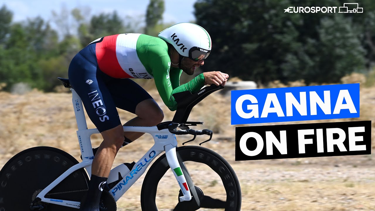 Filippo Ganna Dominates Stage 10 Time Trial at La Vuelta 2023 🚴‍♂️