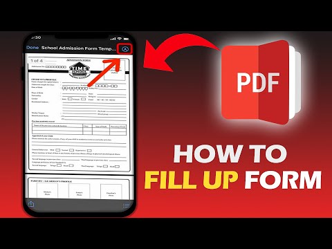 How To Fill Up Form On PDF On Mobile (EASY STEPS)