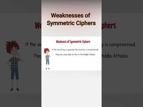 Weaknesses of Symmetric Ciphers | Cryptography and System Security | Sridhar Iyer | #shorts