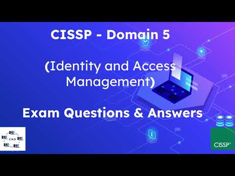 CISSP Exam Questions and Answers -  Domain 5: Identity and Access Management