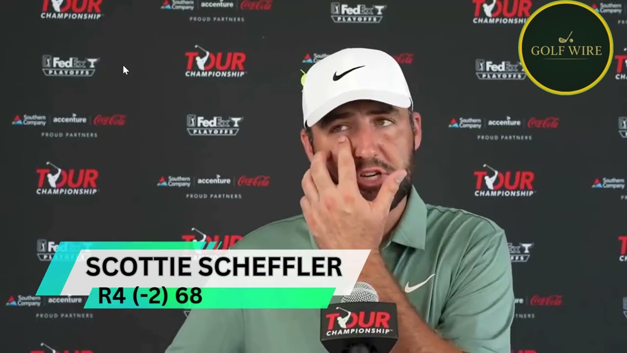 Scottie Scheffler Responds Frustratedly to Media Questions at Tour Championship