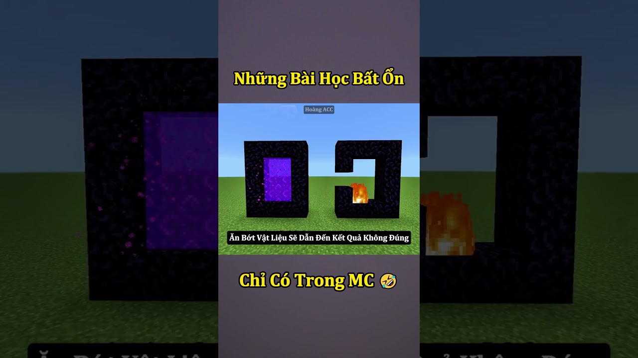 Những Bài Học Bất Ổn Chỉ Có Trong Minecraft (Tập 3) 🤣