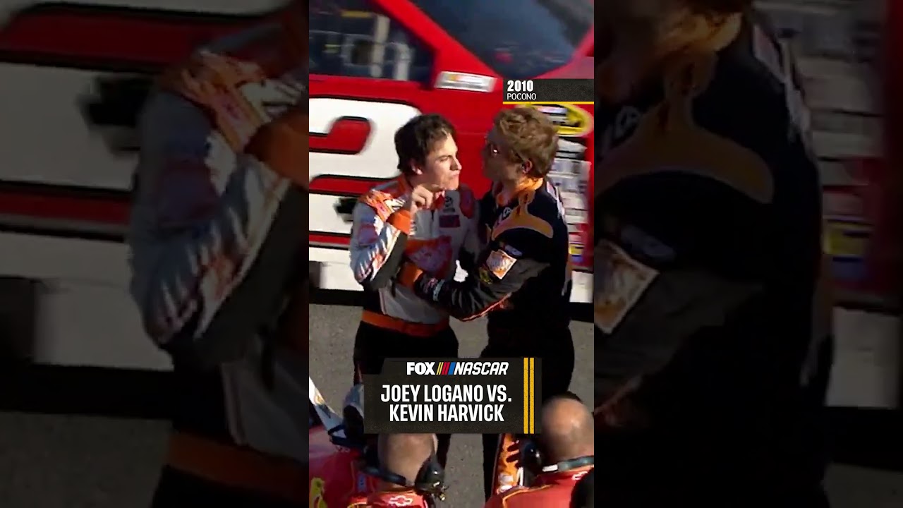 Epic Clash at Pocono: Joey Logano vs. Kevin Harvick – 15 Years Ago 🚥