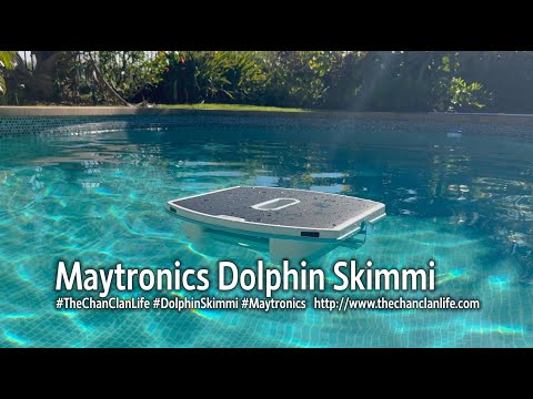 TechTalk: Maytronics Dolphin Skimmi Robotic Pool Skimmer Demonstration & Review