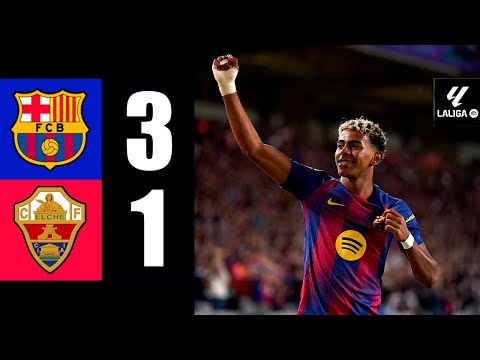 Barcelone - Elche 3-1 Résumé | LaLiga 2025-26