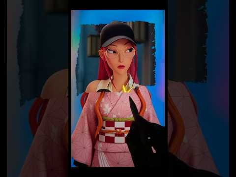 Mira as nezuko 💗#shorts #ytshorts #digitalart #demonslayer