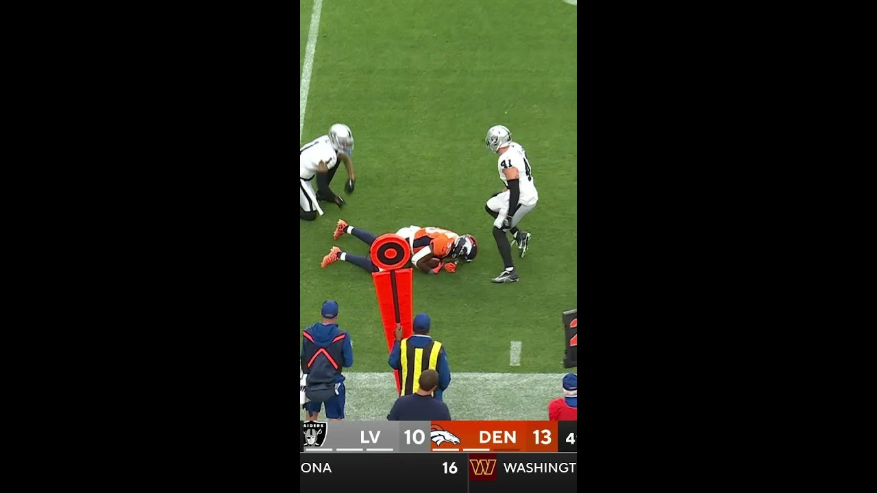 Marcus Epps with a Tackle For Loss vs. Denver Broncos