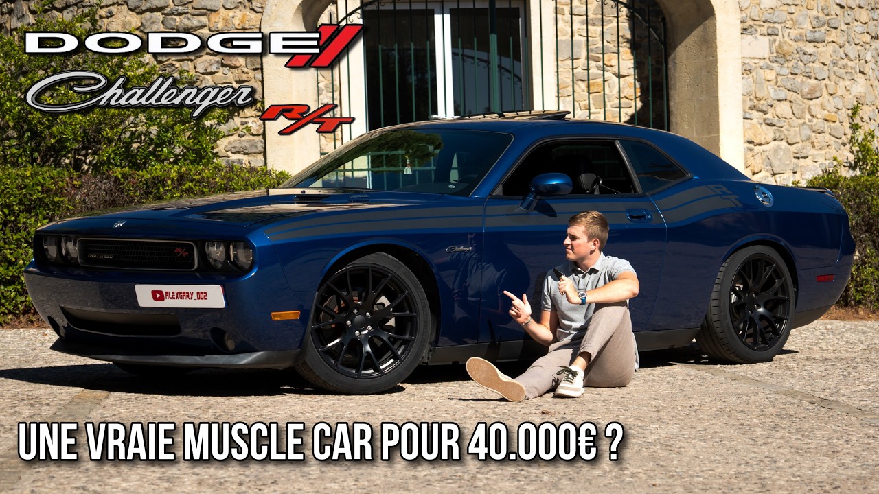 ESSAI - DODGE CHALLENGER R/T : Une VRAIE MUSCLE CAR pour 40.000€ ?