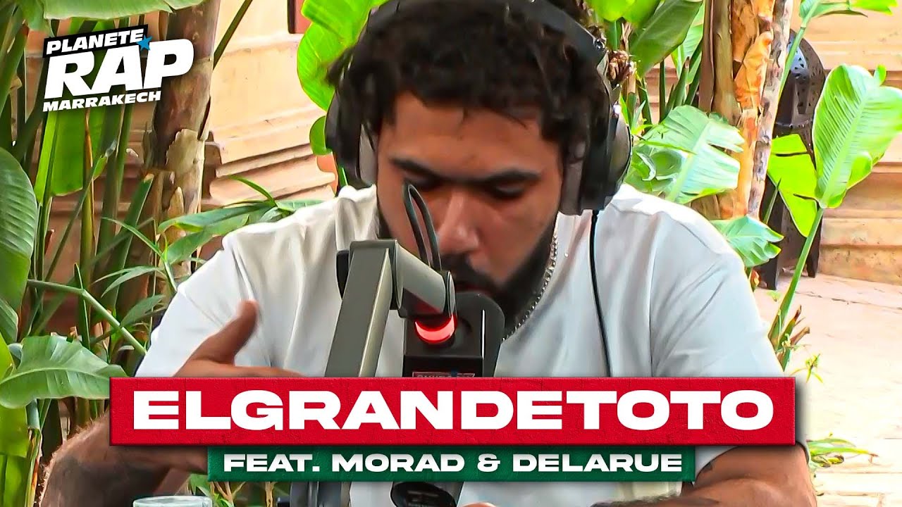 [EXCLU] ElGrandeToto Unveils New Project with Morad & Delarue on Planète Rap 🎶
