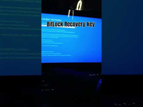BitLock Recovery key #hp #bitlock #laptop #trending #25january #amazon #music #newmusic #canva
