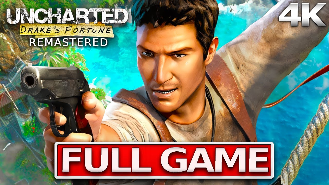 Uncharted: Drake's Fortune Full Walkthrough 4K 🎮