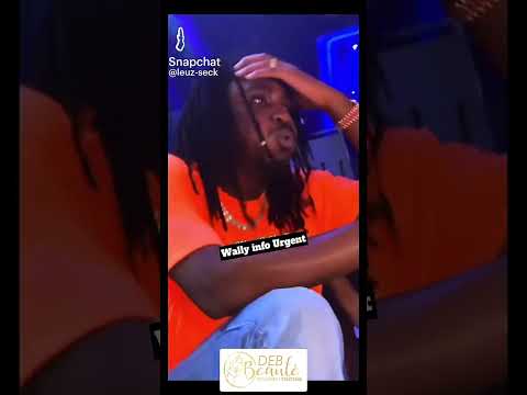 @officielwallyseck en live soirée #wallyballagoseck #afrobasket #shortvideo #wallybseck #kebetu