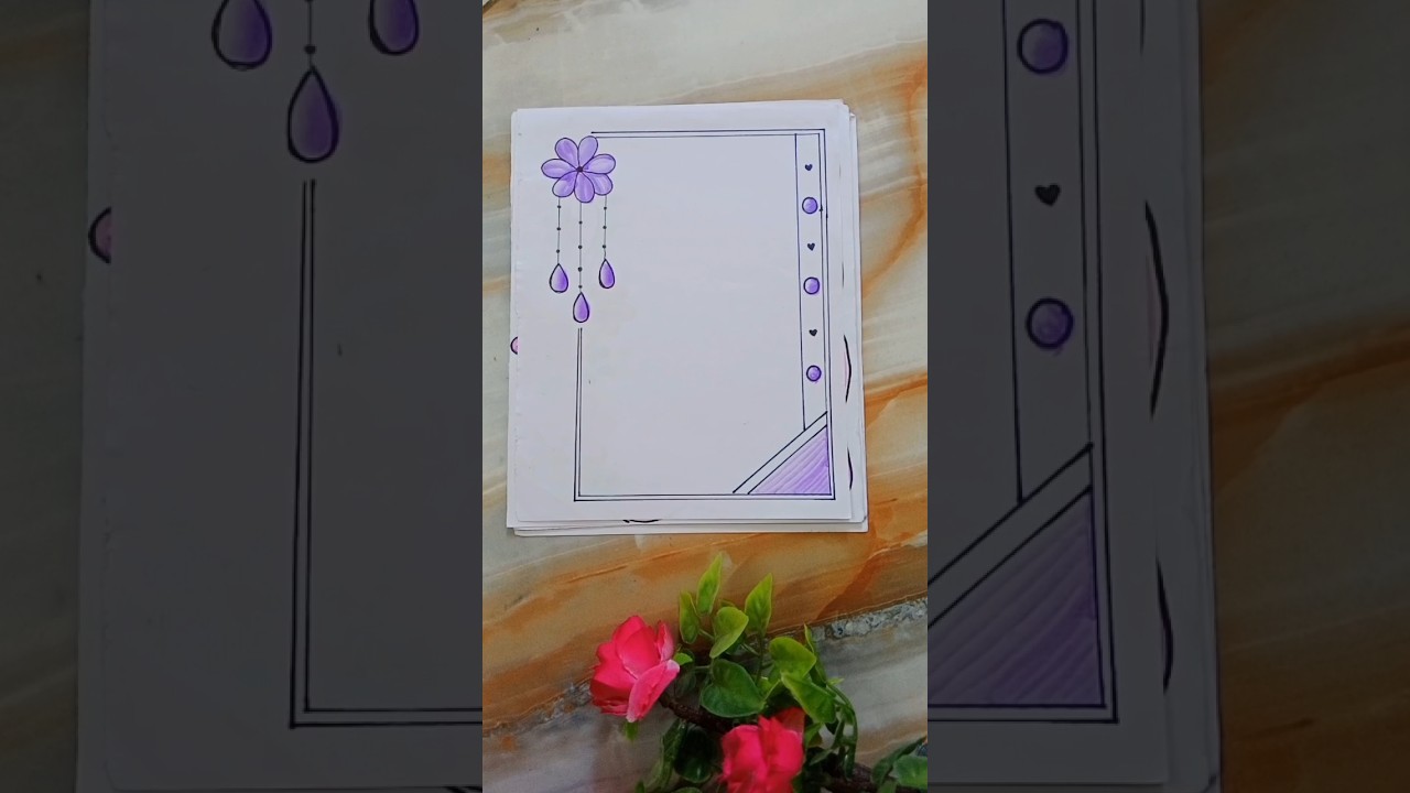 6 Beautiful Border Designs for Projects ✏️