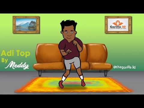 Meddy - Adi Top challege cartoon version by Gorilla 3D
