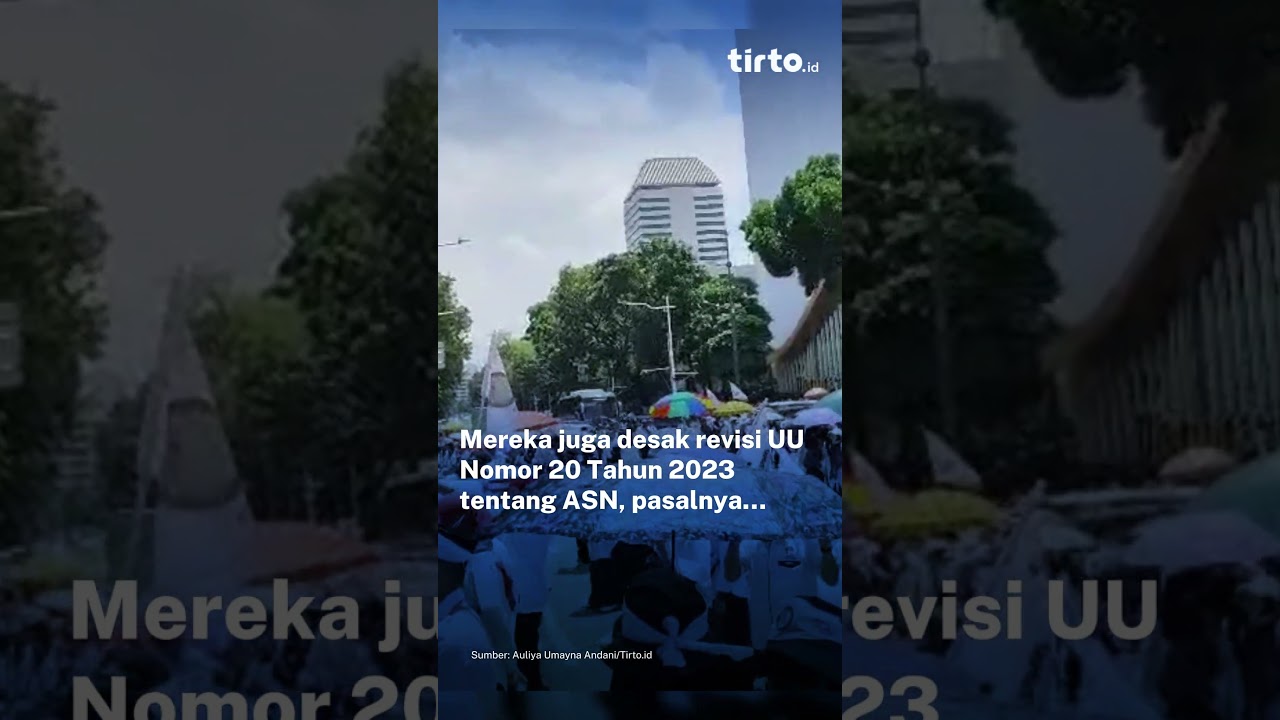 Guru Madrasah Swasta Demo di Monas Tuntut PPPK