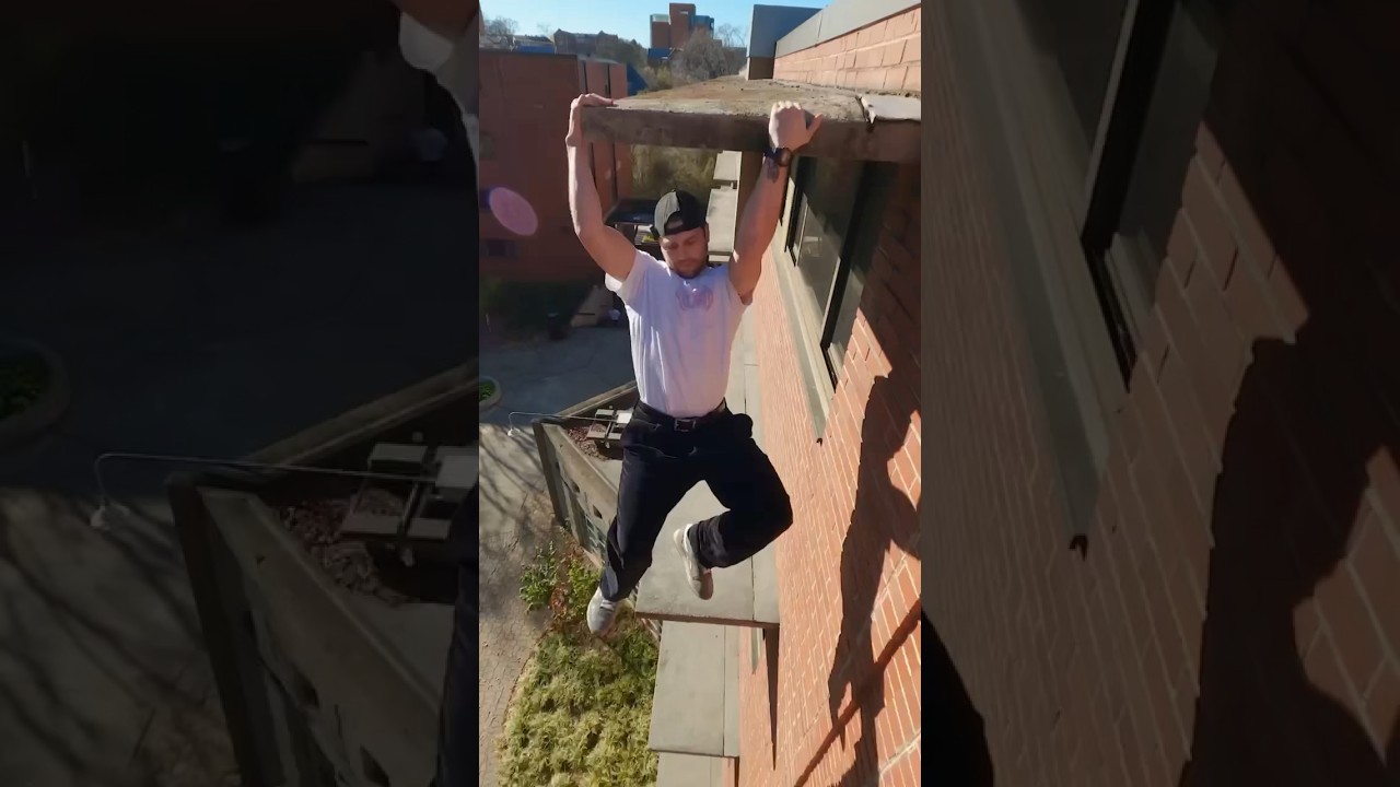Unexpected Front Flip Tech in Parkour 🤸‍♂️