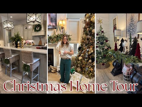 Cozy & Elegant Christmas Home Tour ๐