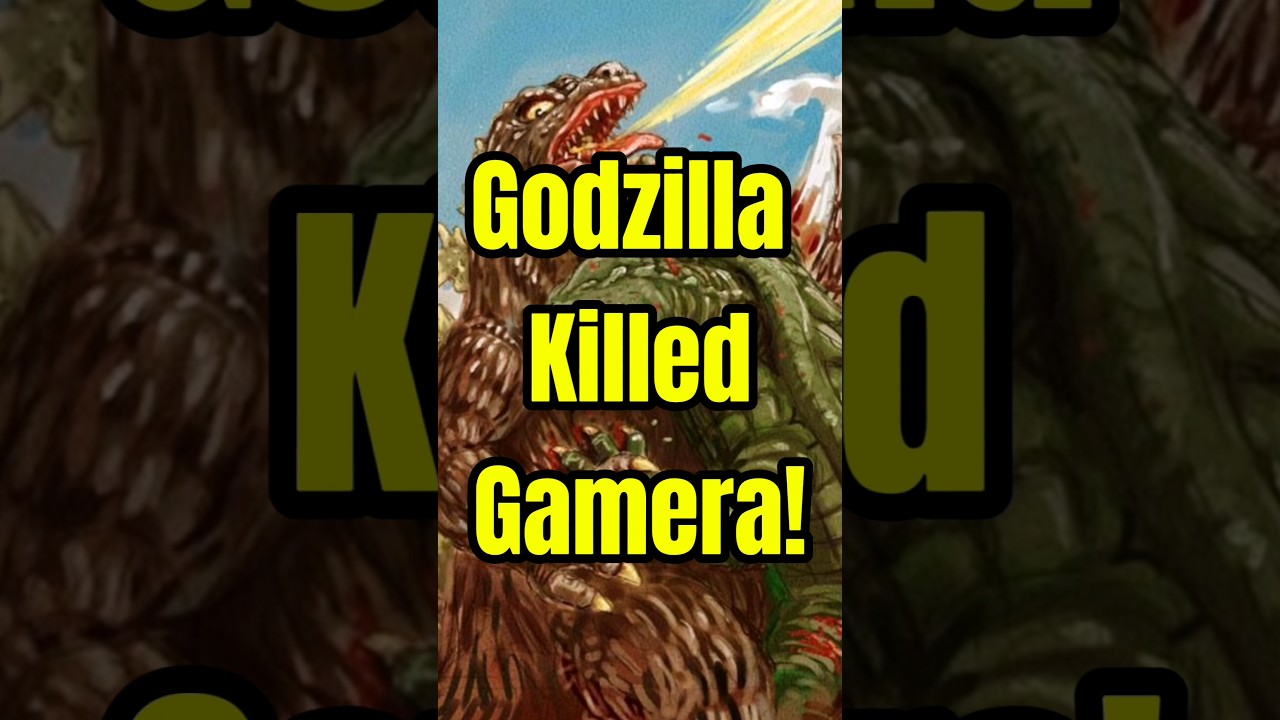 Godzilla vs. Gamera: The Epic Battle! 🦖
