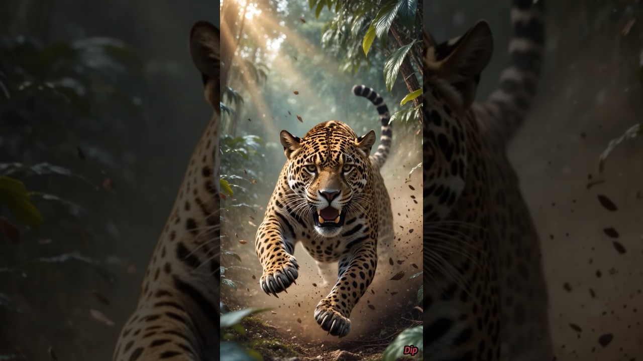 Epic Tiger Attack! 🐅 Watch the Furry Fury Unleashed