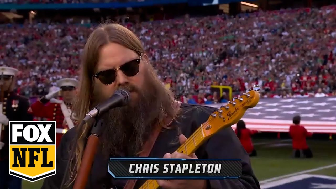 Chris Stapleton's Stunning National Anthem Performance at Super Bowl LVII 🎶