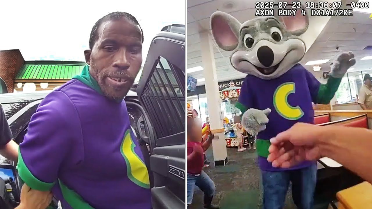 Chuck E. Cheese Mascot Caught Stealing Credit Card 💳