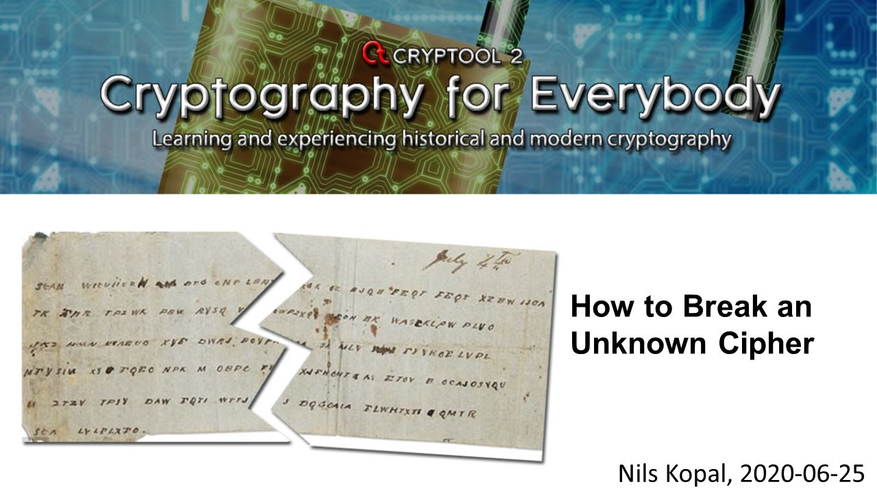 Master the Art of Breaking Unknown Ciphers 🔓