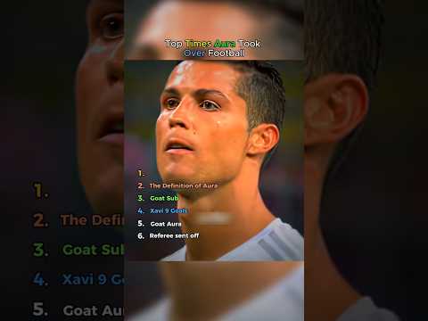 Unforgettable Moments: Aura's Dominance in Football ⚽