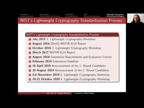 Network Security 1.5: Lightweight Cryptography