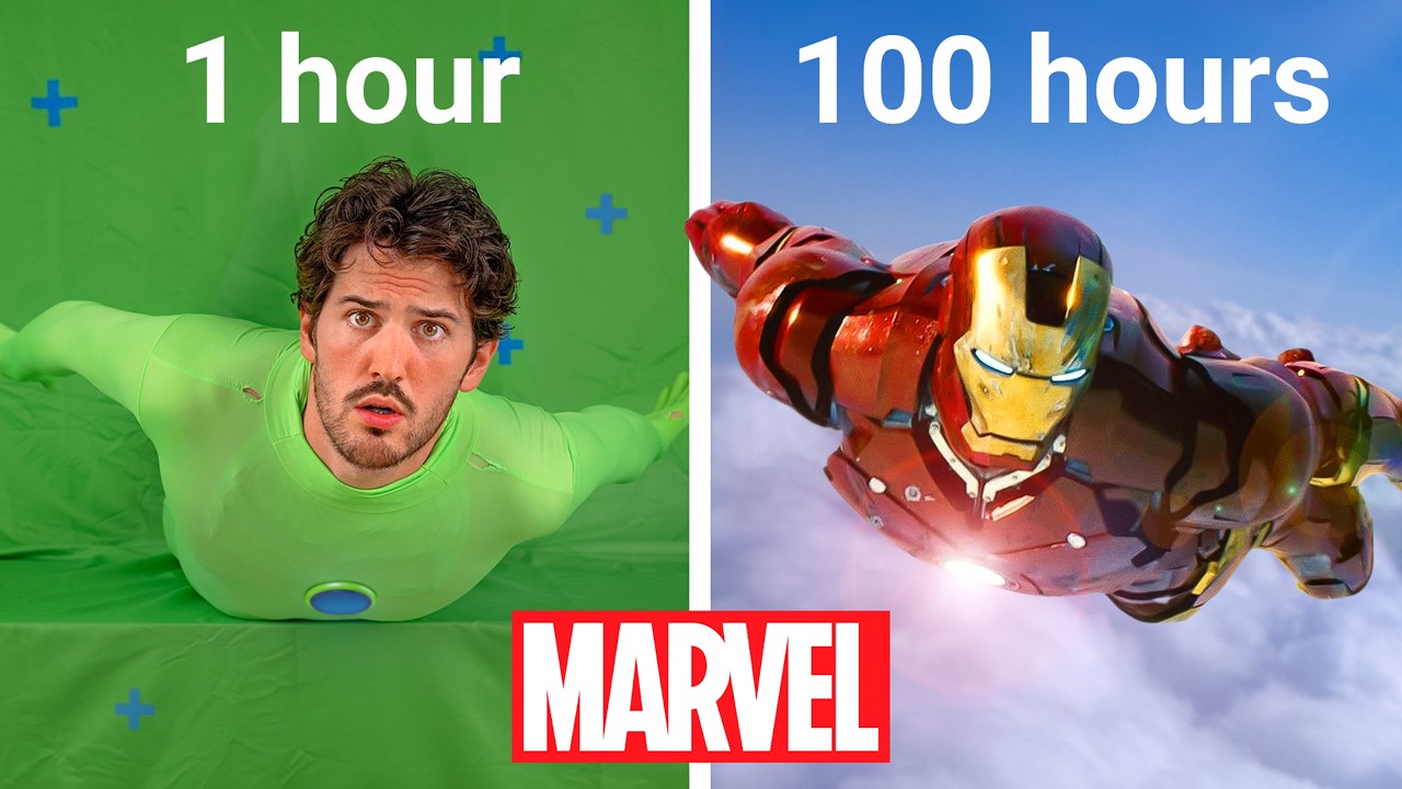 Recreating Marvel Movies at Home 🎬