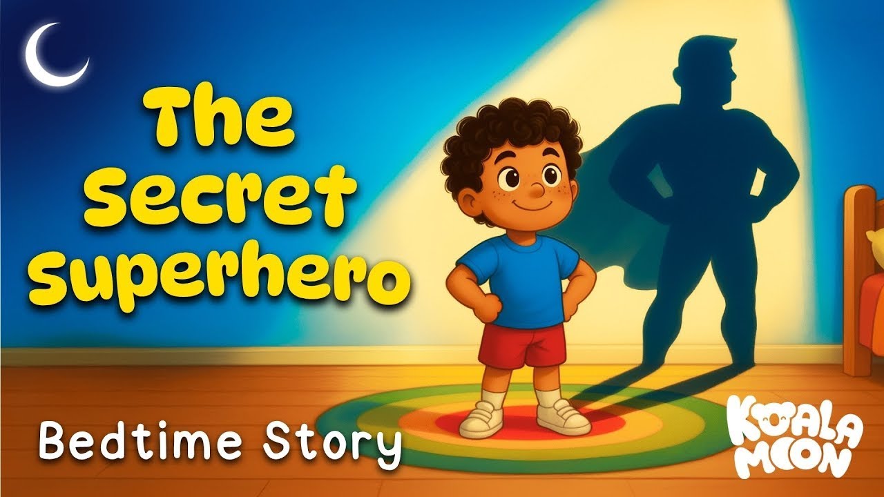 The Secret Superhero 🦸 Calming Bedtime Story for Kids 💤 🌙