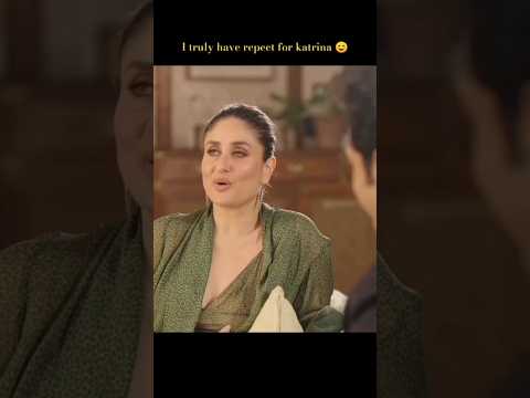 Kareena kapoor talking about katrina kaif 😱#bollywood #katrinakaif #vickykaushal #kareena #shorts