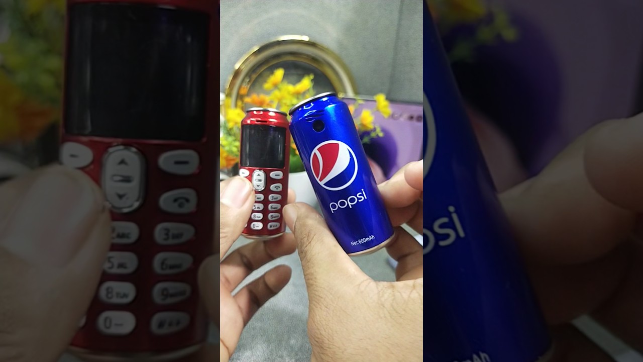 Cool Pepsi-Shaped Cellphone You Have to See! π±