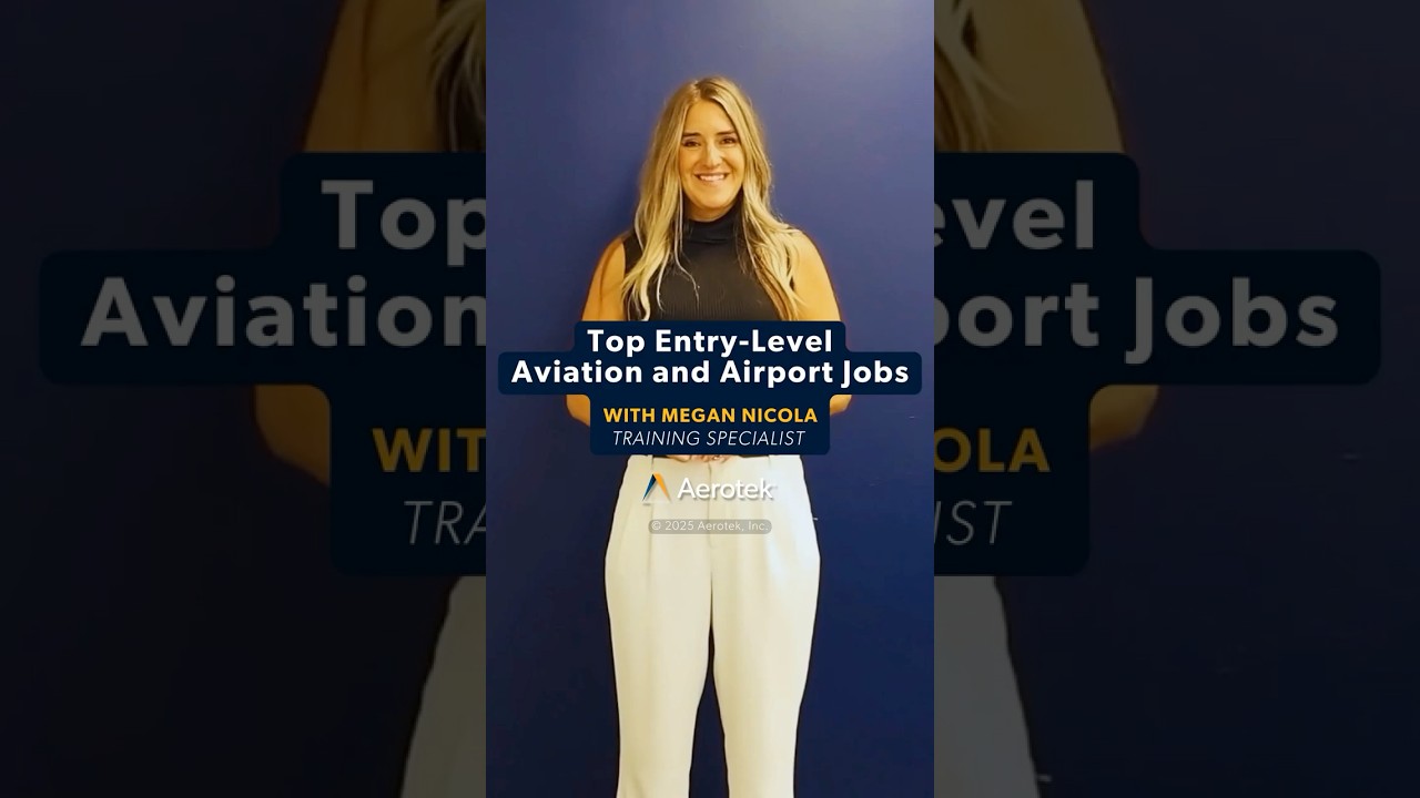 4 Easy Entry-Level Jobs in Aviation & Airport Operations ✈️