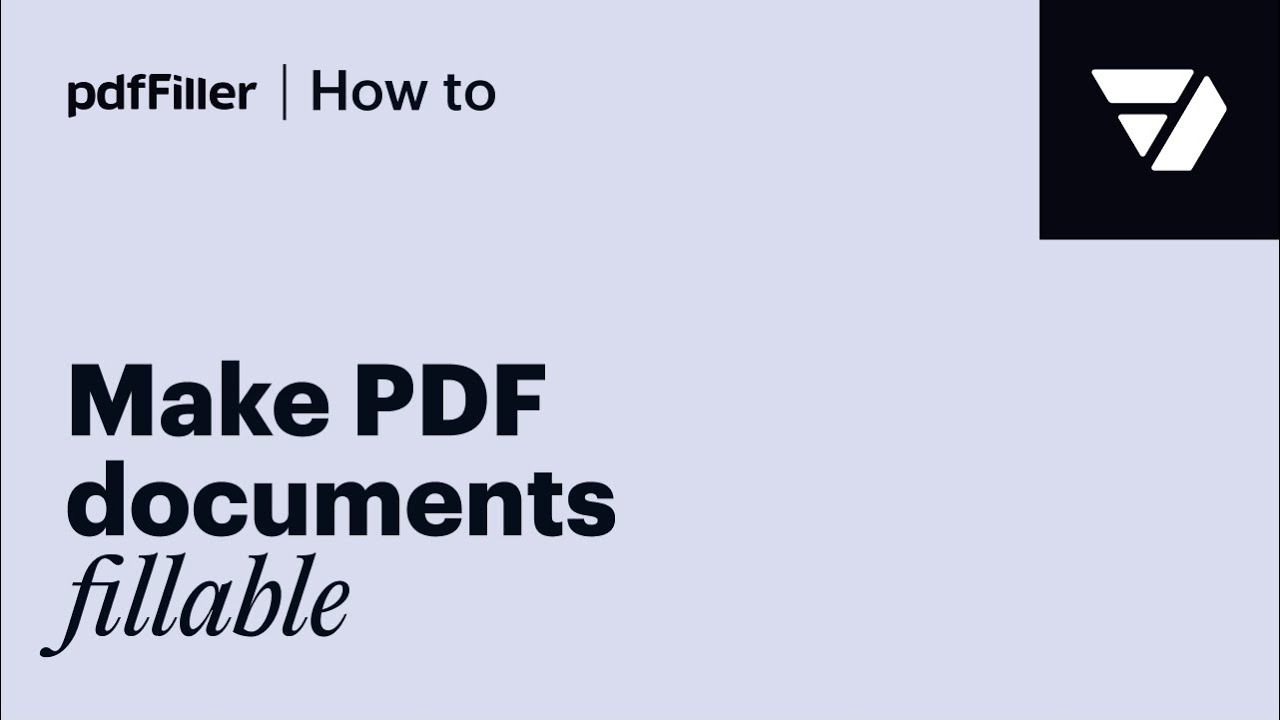 Convert Static PDFs into Interactive Fillable Forms in Minutes π