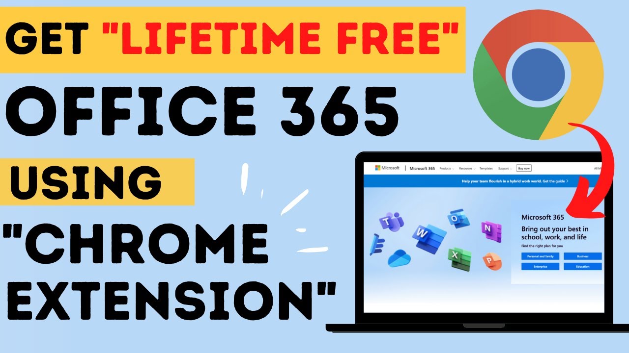 Get Microsoft Office 365 for Free Lifetime Using Google Chrome Extension | Office 365 Free Lifetime