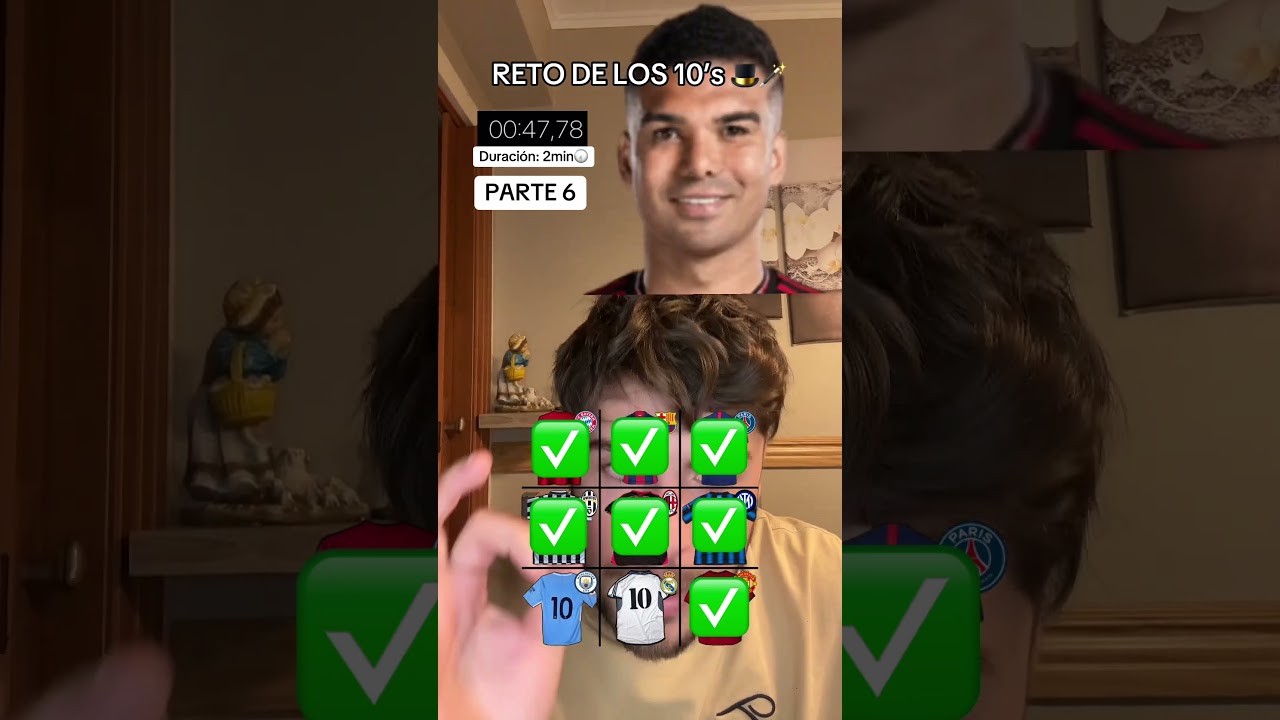 Parte 6: Reto de los 10s 🎩🪄 #reto #dorsal #10