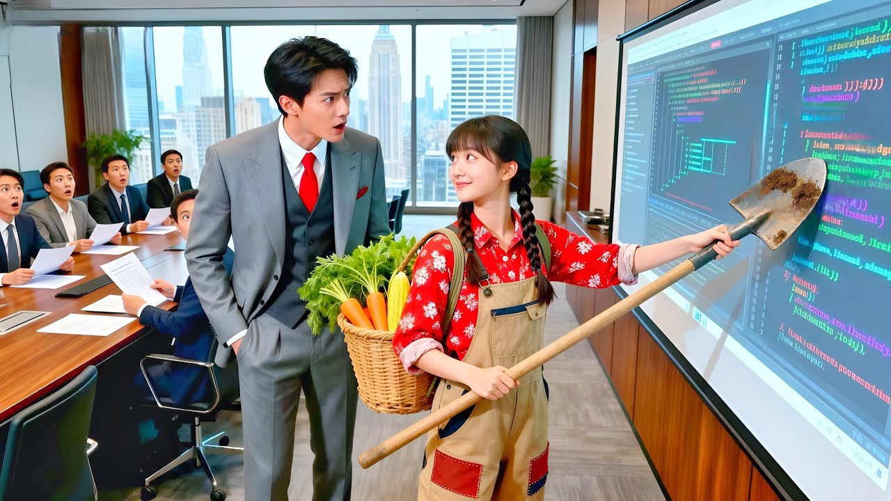 دراما رومانسية كوميدية: فتاة غبية تتسبب في فوضى في شركة شاب وسيم 💼❤️