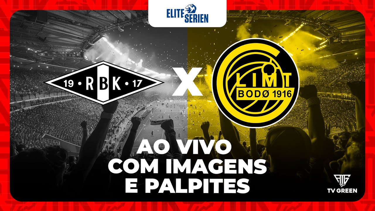 Rosenborg x Bodø/Glimt ao Vivo | Campeonato Norueguês 22ª Rodada