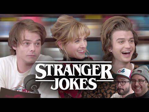 Les stars de STRANGER THINGS face aux PIRES Jokes de Papa!