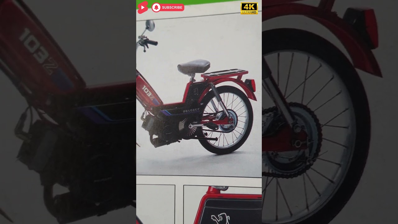 Peugeot 103 Z Cyclo Mobylette: A Vintage Collection Highlight
