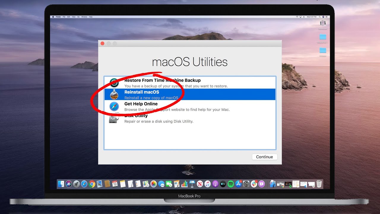 Reset Your MacBook Pro (2019/2020) to Factory Settings