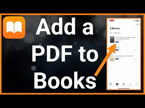 Guide to Adding PDFs to the Apple Books App