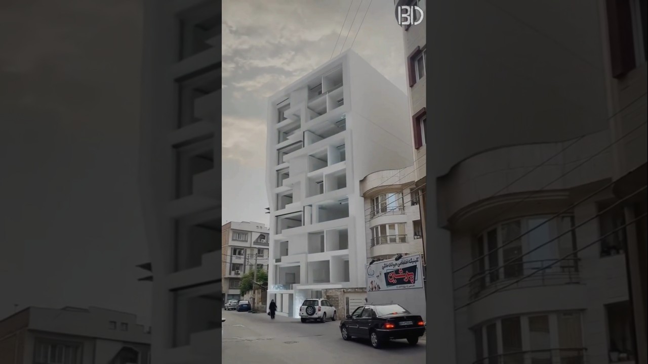 Élégance et Design d'un Immeuble Moderne de 8 étages