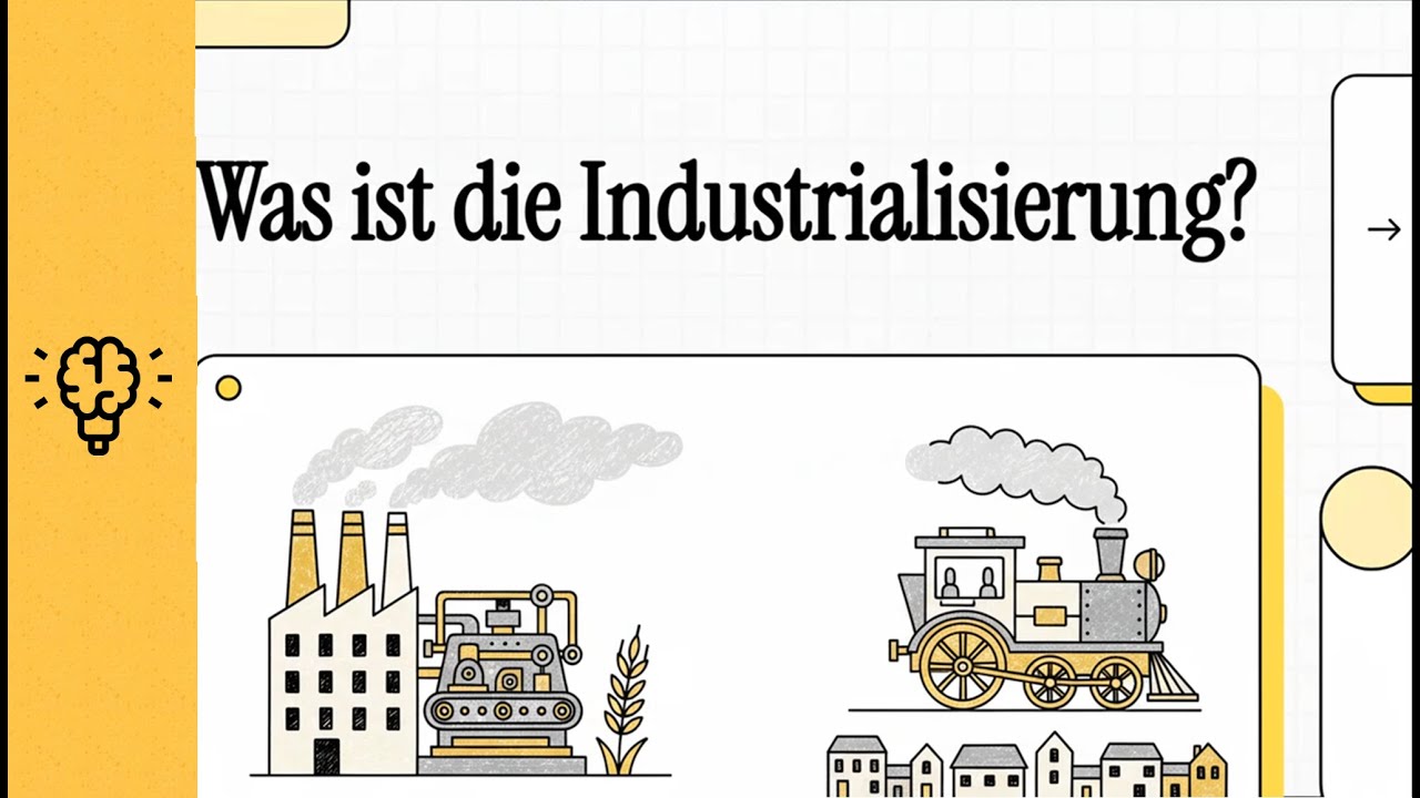 Was ist die Industrialisierung? | EINFACH ERKLĂRT