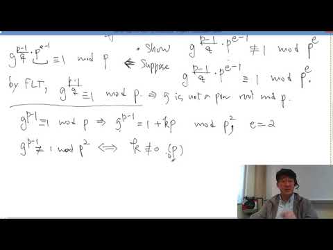 Primitive Root mod Prime Power