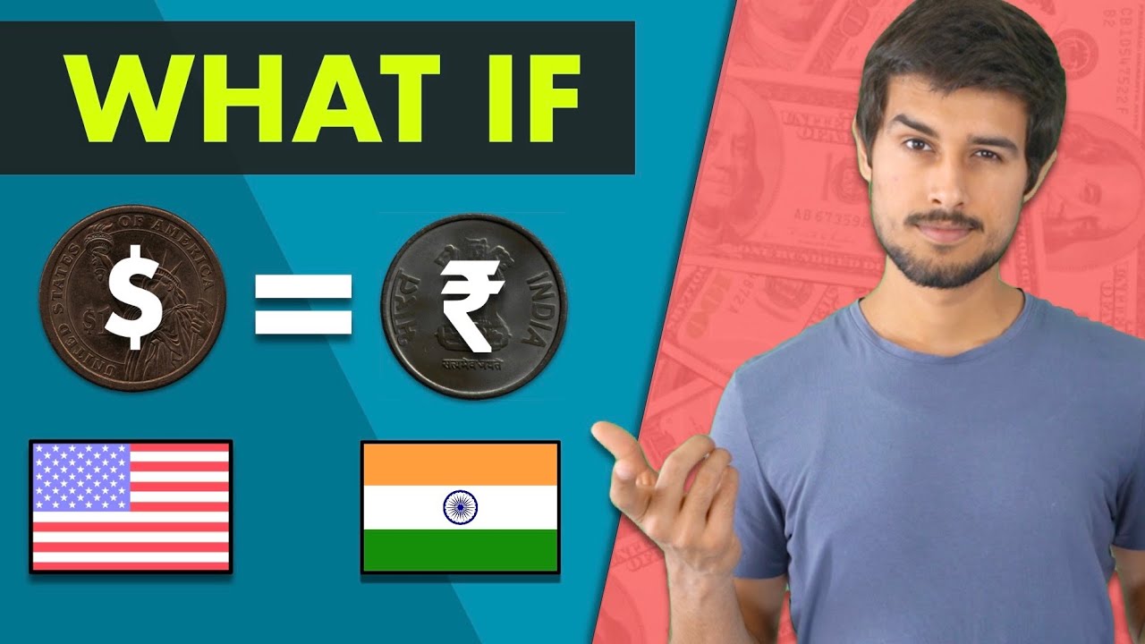 What if $1 = ₹1? | The Impact of Dollar-Rupee Devaluation Explained by Dhruv Rathee 💸